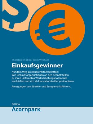 cover image of Einkaufsgewinner